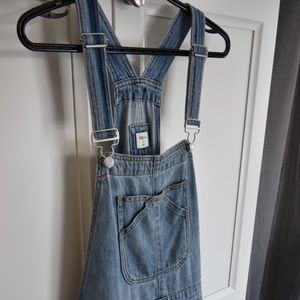 Gap denim overalls